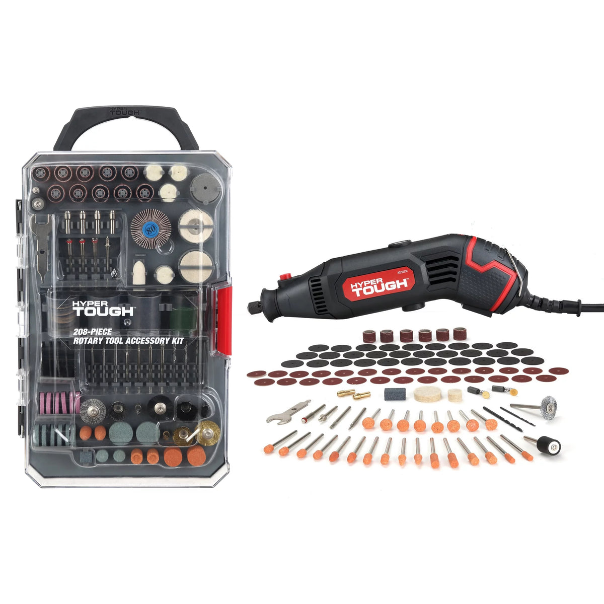 Rotary Tool & 208-Piece Accessory Kit X8546