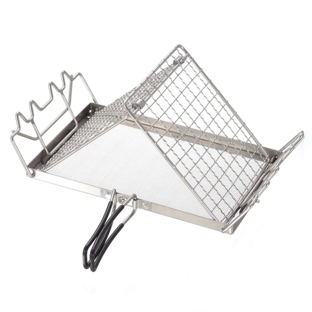 Stainless Steel Camp Stove Toaster T764427