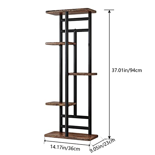 Black 5 Tier Plant Stand C230210