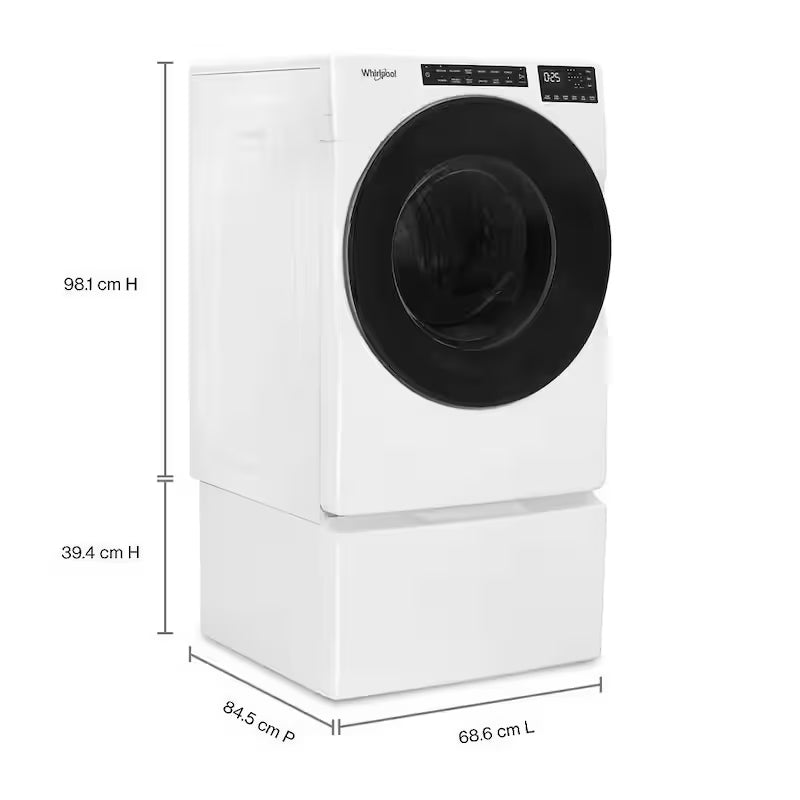 5 cu. ft. Front Load Washer in White L679