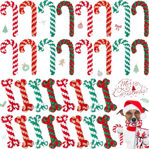 32 Pieces Dog Christmas Chew Toys U229