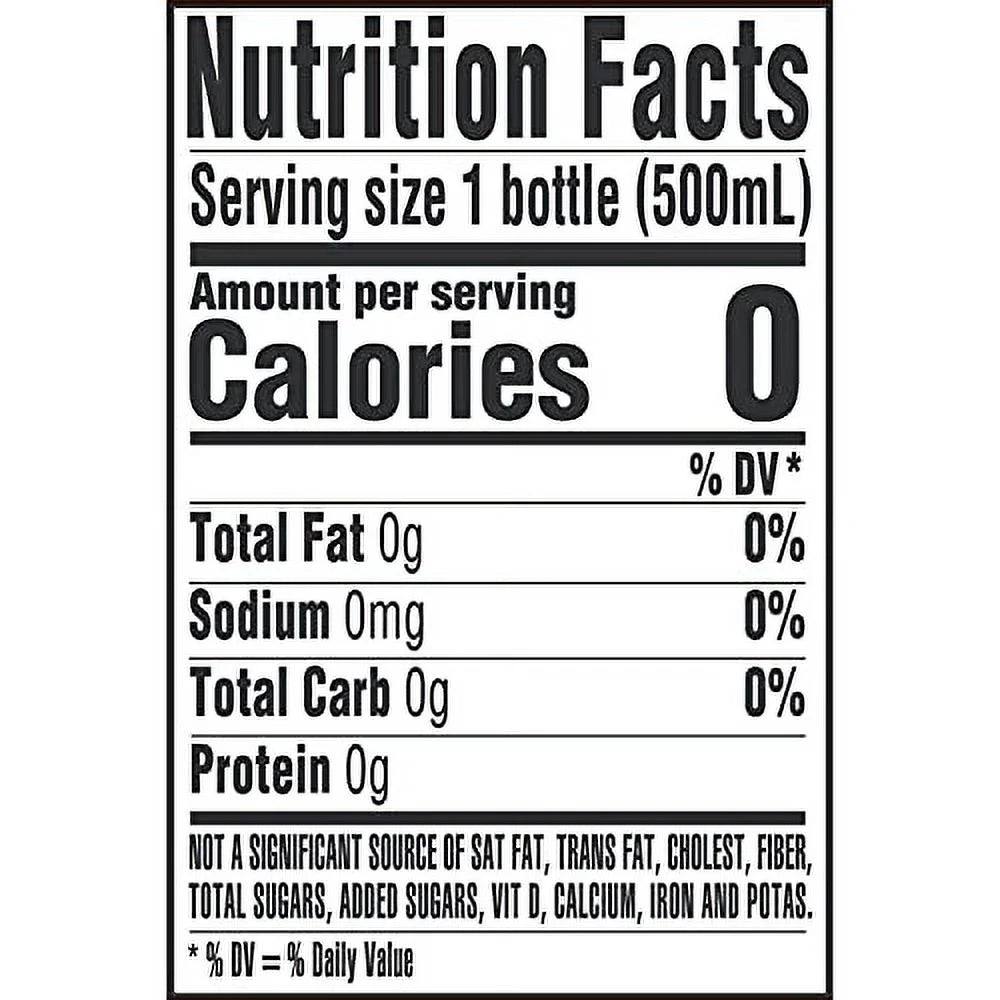 24 x 12 fl oz Natural Spring Water Plastic Bottles S604