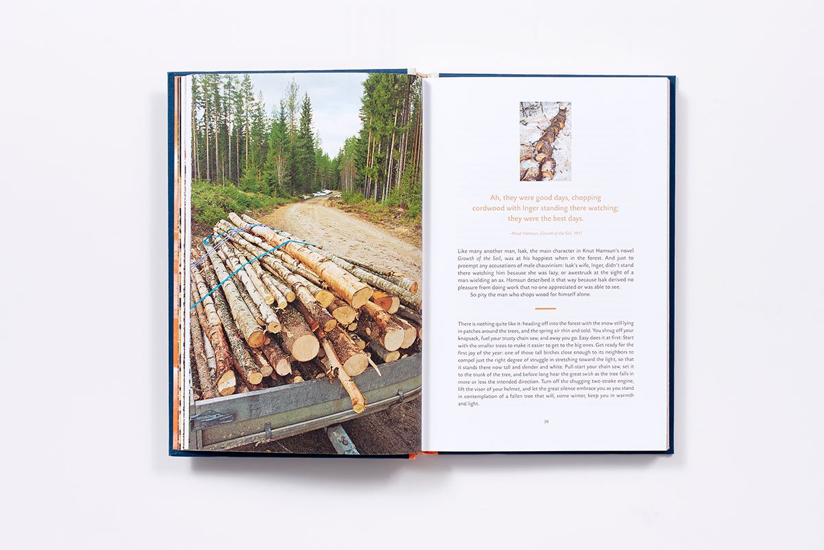 Chopping, Stacking, and Drying Wood the Scandinavian Way O83660