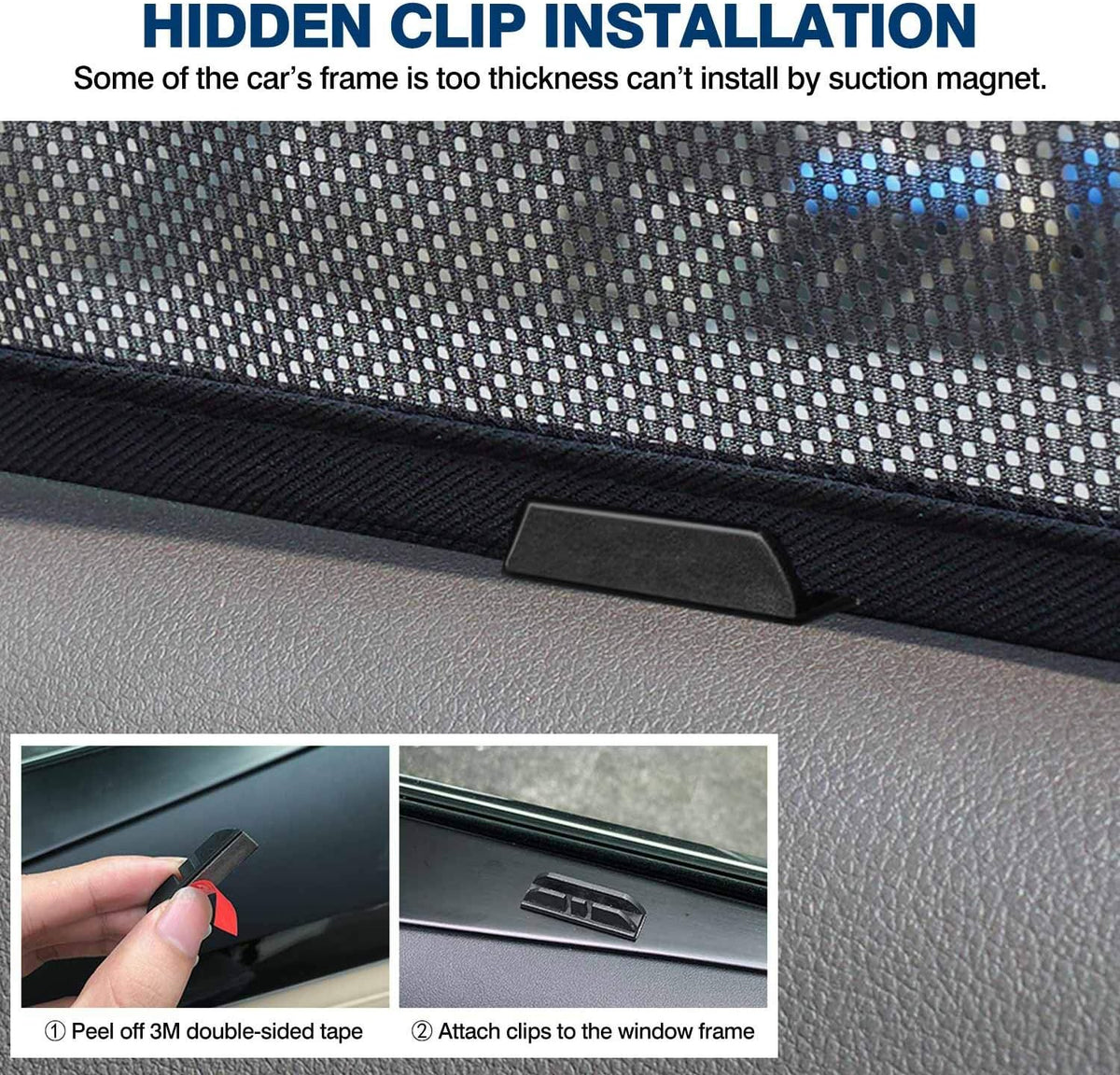 Custom Fit Folding Side Window Sunshade 6 PCS M19341