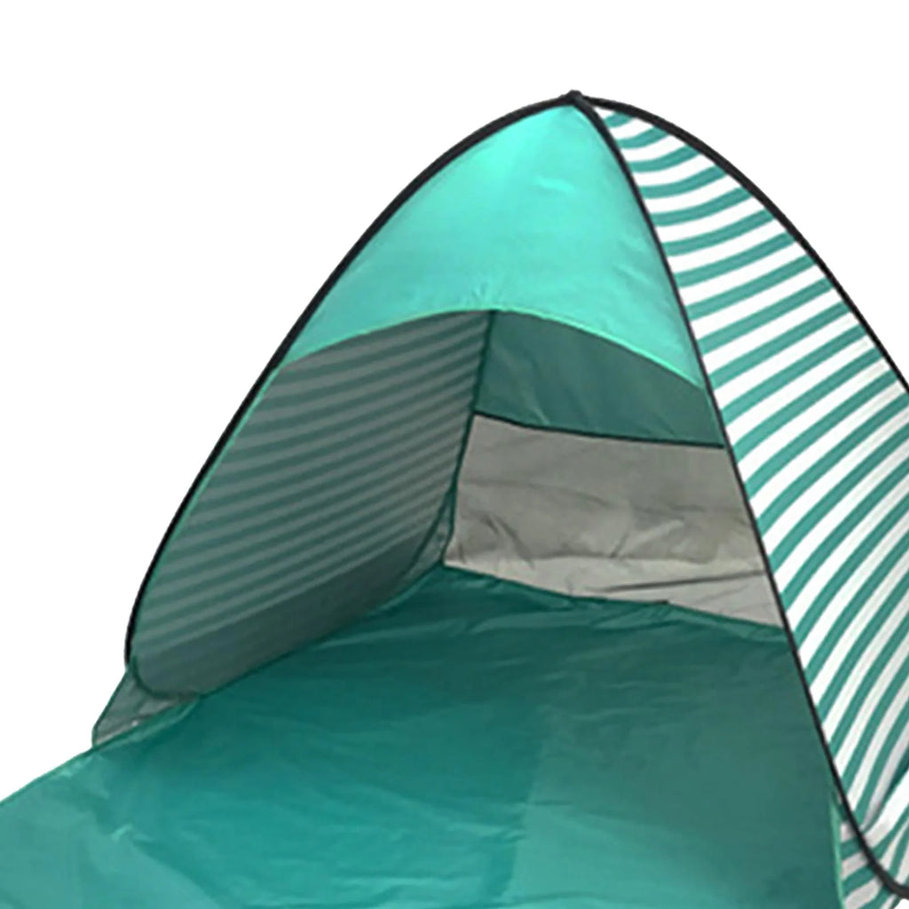 Green Stripes Automatic Beach Tent U735