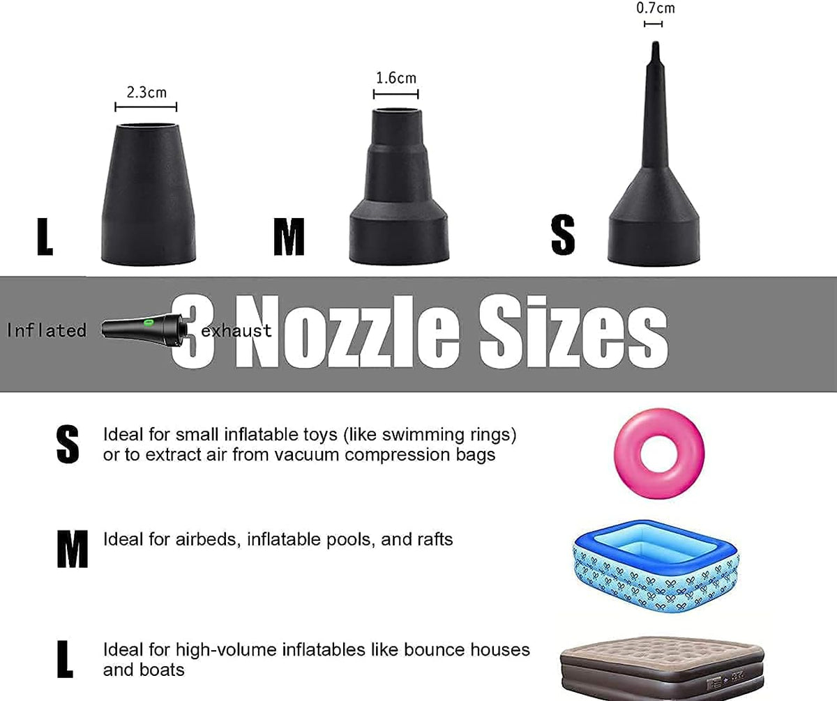 Cordless Handheld Vacuum 8000PA Black Pack of 2 A567799
