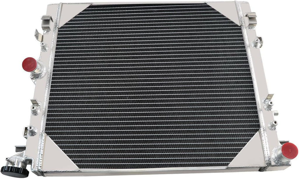 Aluminum Radiator with Shroud Fan and Relay for Jeep Wrangler JK 3.6L 3.8L V3300