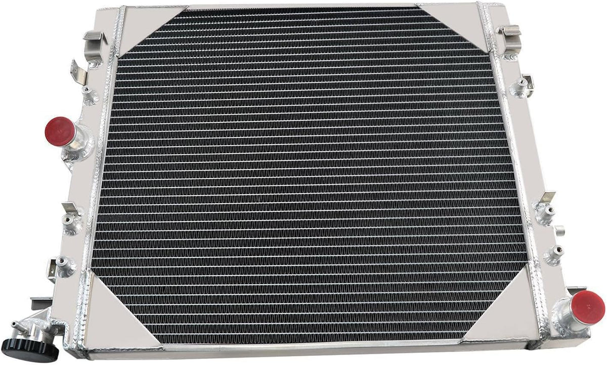 Aluminum Radiator with Shroud Fan and Relay for Jeep Wrangler JK 3.6L 3.8L V3300