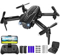 Mini Drone with Camera 1080P HD FPV 90° Adjustable Lens 2 Batteries Y5232