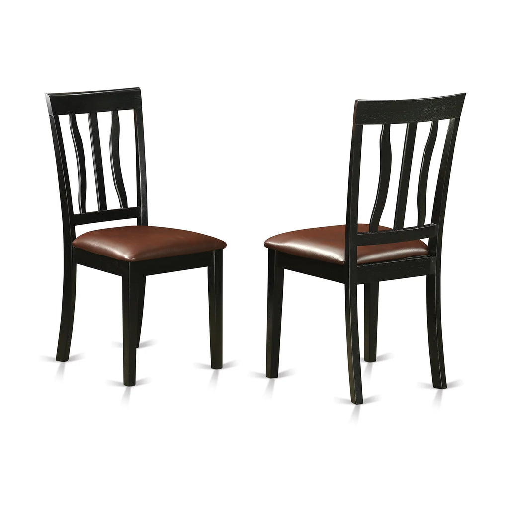 5 PC Dining Table with 4 Wooden Dining Chairs U405