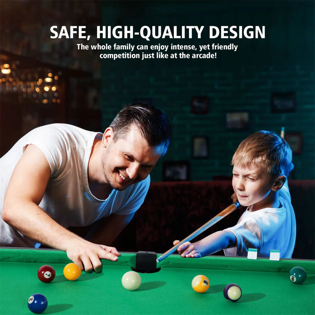 4-Ft Portable Mini Billiard Table with 2 Cue Sticks and Full Set of Balls H155966