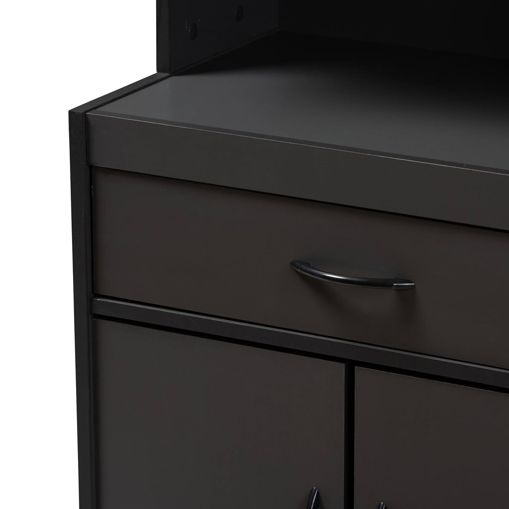 Dark Grey Finished Kitchen Cabinet R9861