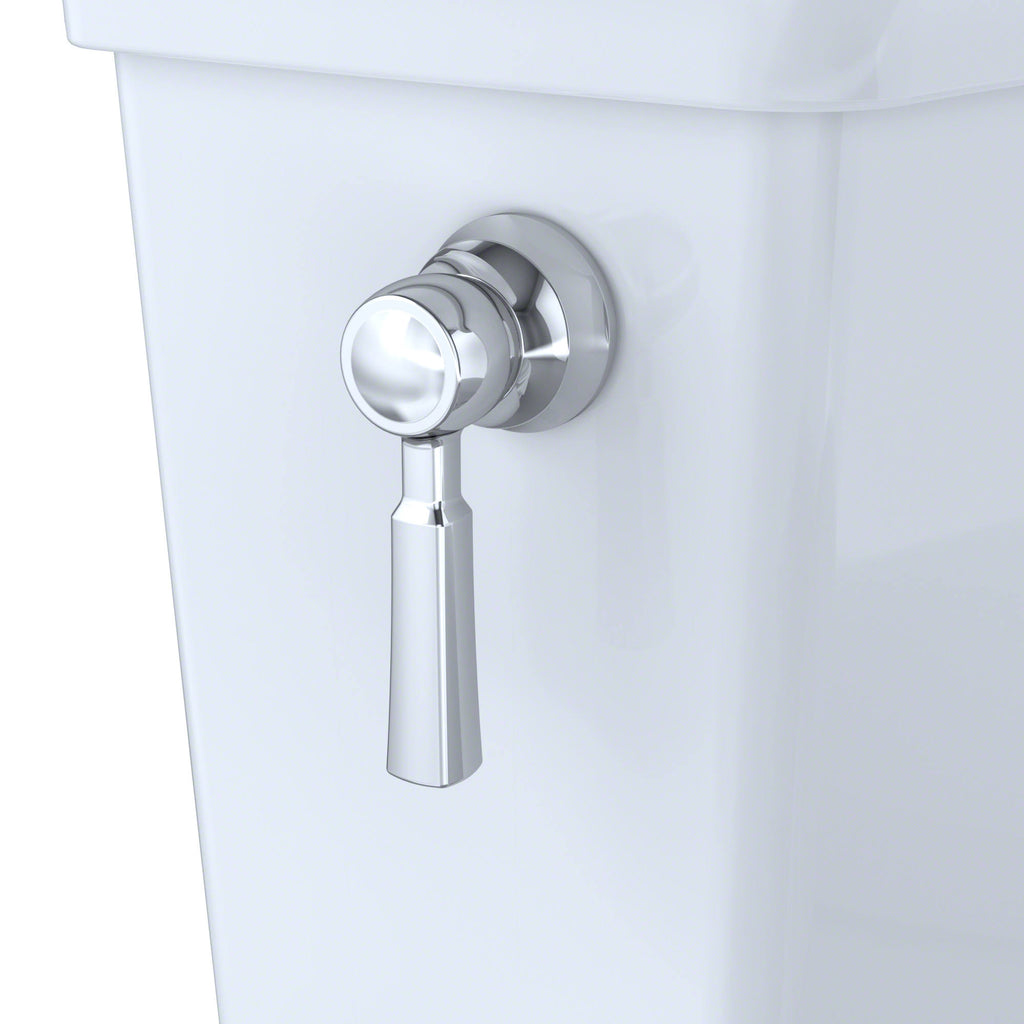 Cotton White Elongated Two-Piece Toilet D594350
