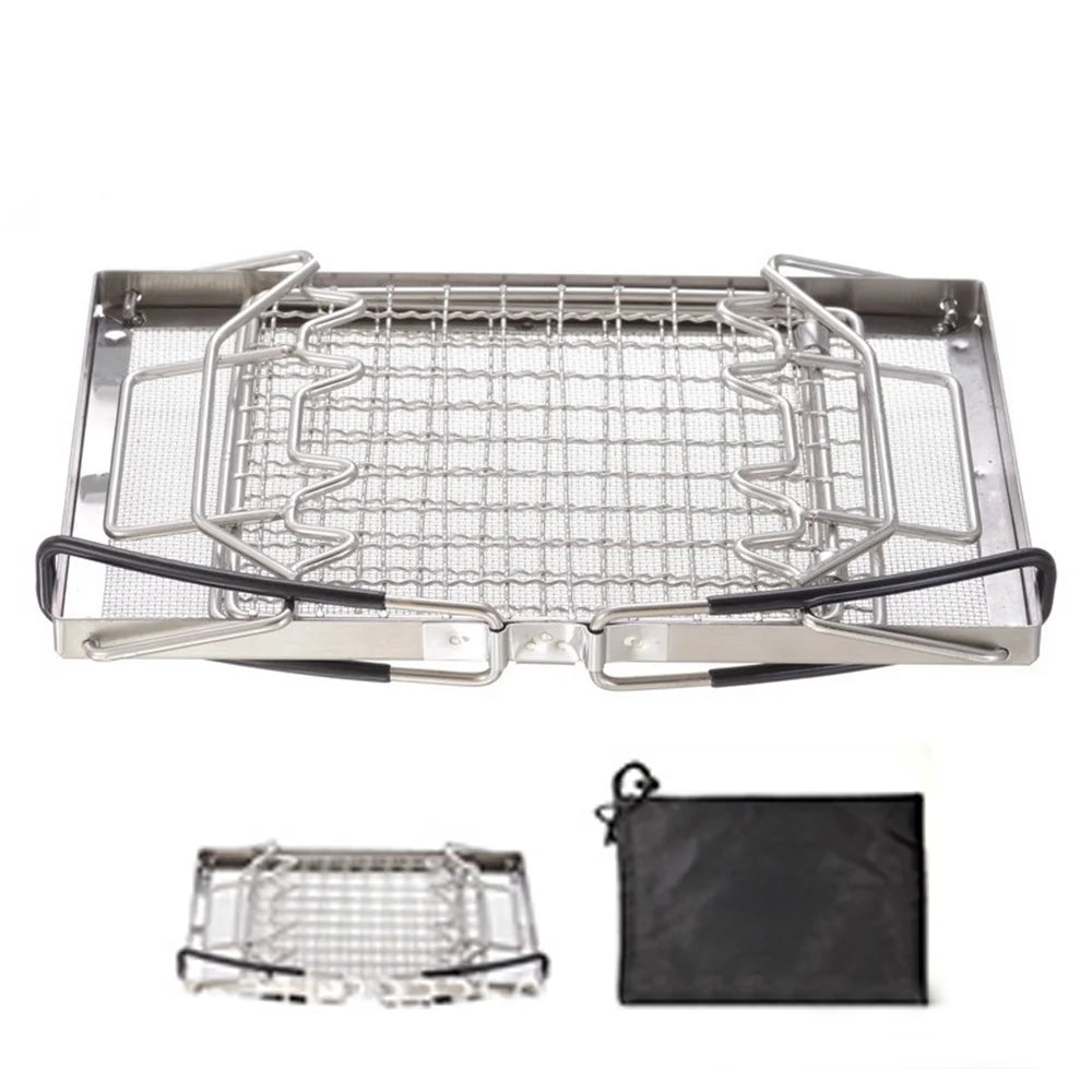 Stainless Steel Camp Stove Toaster T764427