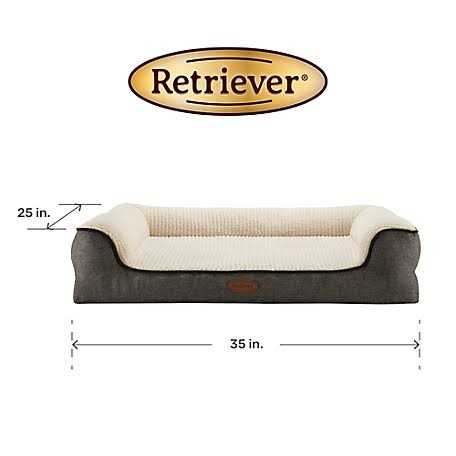 3-Sided Bolster Orthopedic Pet Bed H7956