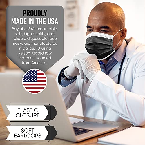 Disposable Face Masks, ASTM 3, 3 Layer, 50 Pack R6469