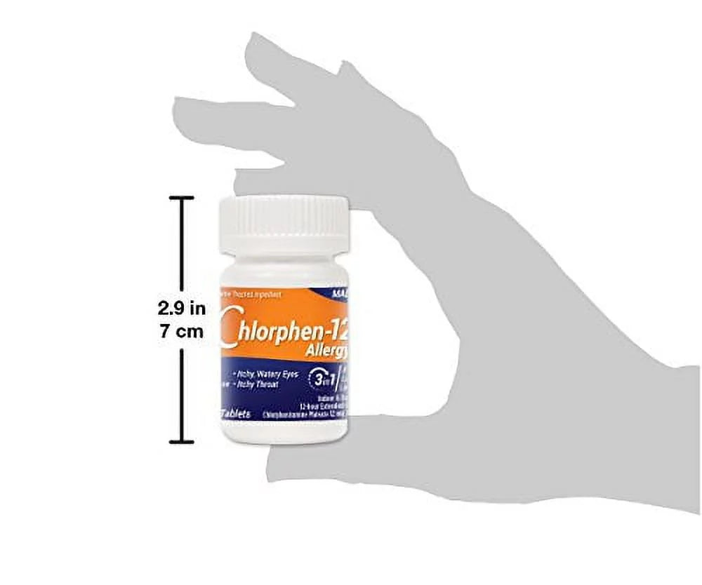 Chlorphen-12 Extended Relief Allergy Tablets, 60 Ct N528331