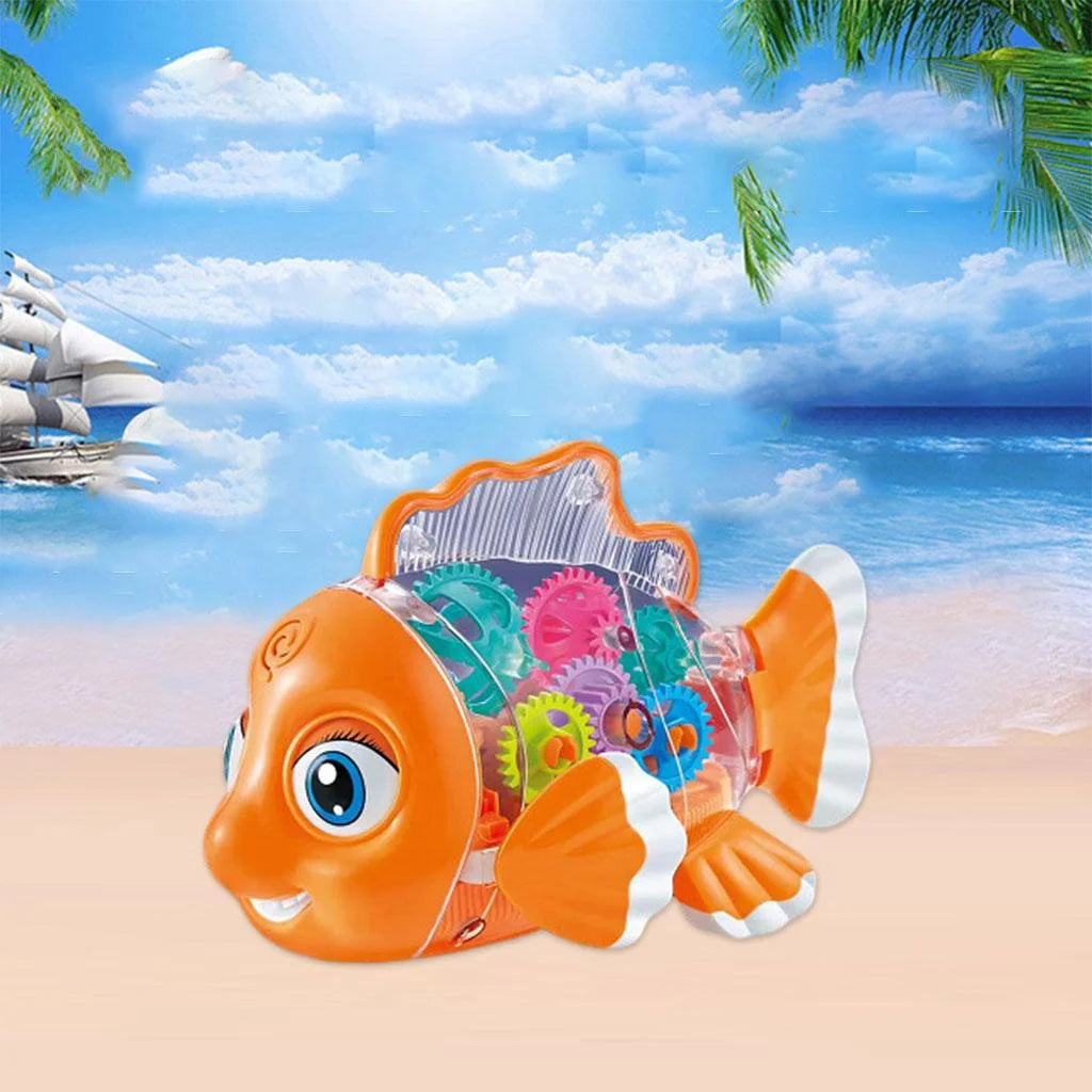 Automatic Obstacle Avoidance Music and Lights Toy A3928
