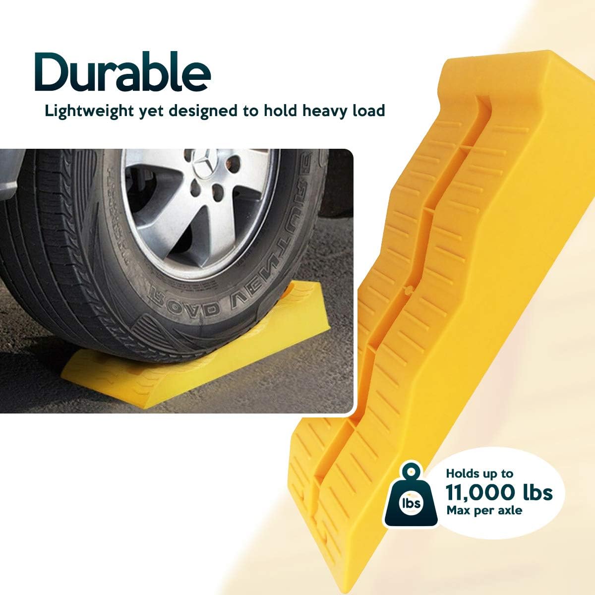 Set of 2 Automotive Leveling Ramps F923075