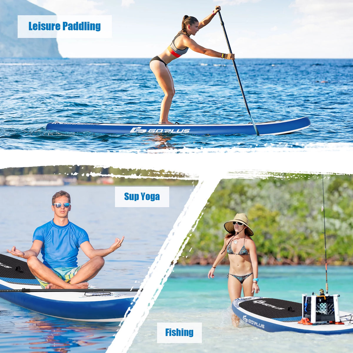10.5' Inflatable Stand Up Paddle Board J117800