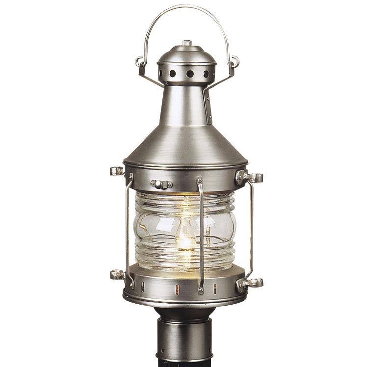 Brass Post Mount Light Burnished Copper W48100