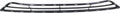 Front Bumper Grille Black Pack of 2 X681529