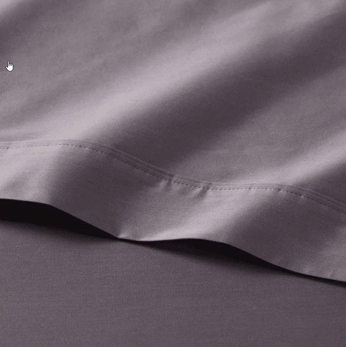 King Dark Gray Flat Sheet H22203