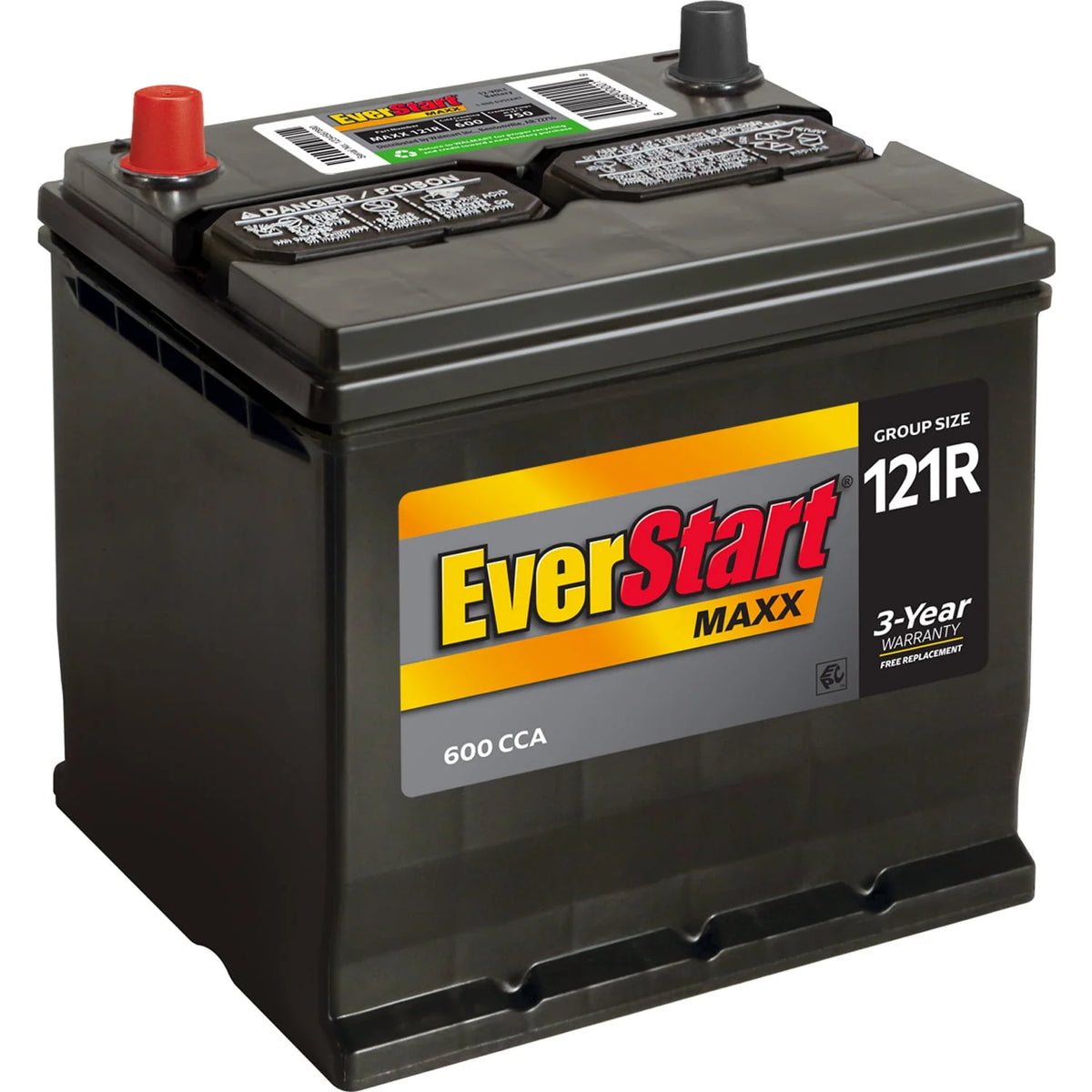 Lead Acid Automotive Battery 12 Volt 600 CCA D775
