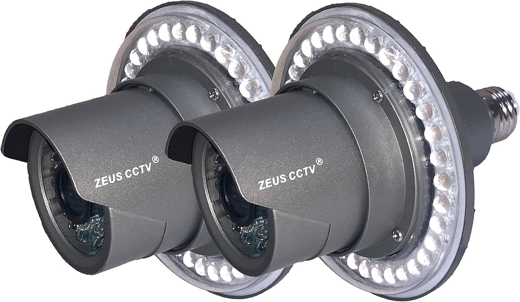 2 Pack 16GB 1080p E26 LED Floodlight Camera I810