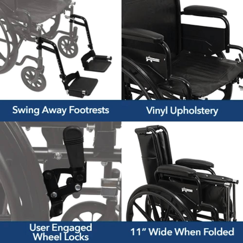 16 x 16 in Wheelchair with Elevating W22010