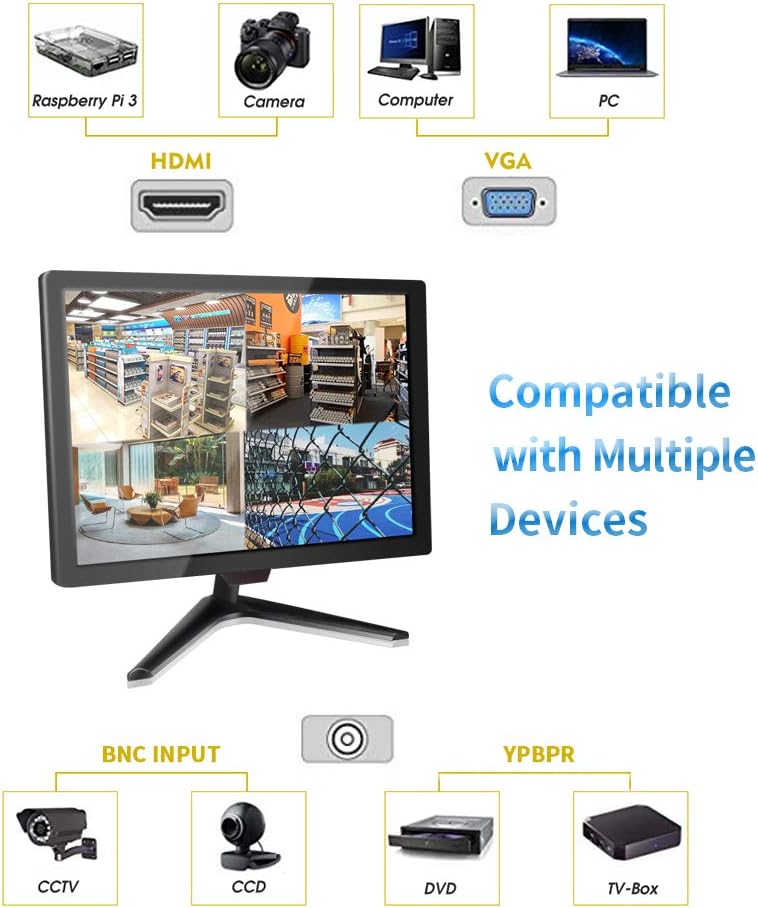 18.5 CCTV Monitor TFT LCD Display 1336x768 S35591
