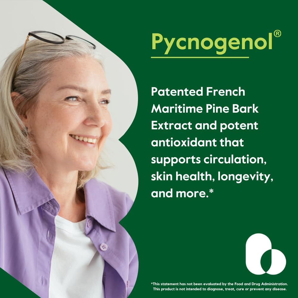 Pycnogenol 50mg 120 Capsules Z488459