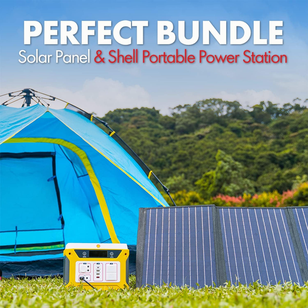 100W Foldable Waterproof Solar Panel Charger C940
