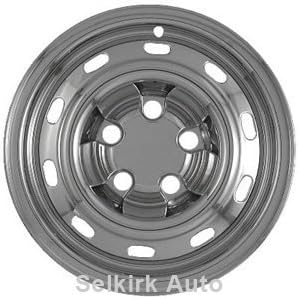 Set of 4 Chrome 17 Hub Cap Wheel Skins P3651