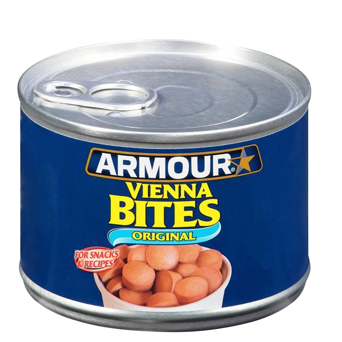 Armour Star Vienna Sausage Bites, Original Flavor, Canned Sausage, 10 OZ (Pack of 12) F272
