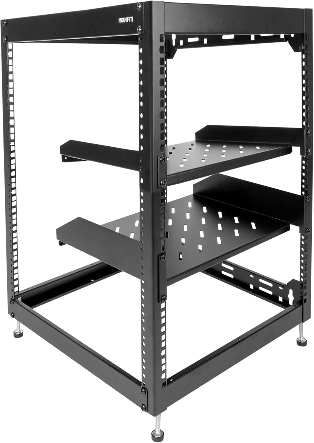 15U Server Rack with 2 Shelves M572682