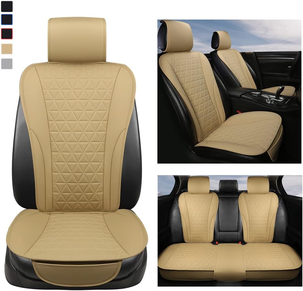 Leather Car Seat Covers Full Set S4098