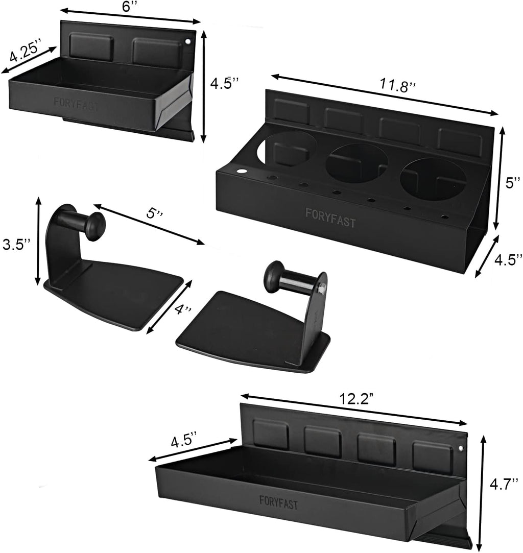 Magnetic Toolbox Tray Set and Holder 4-piece Y702