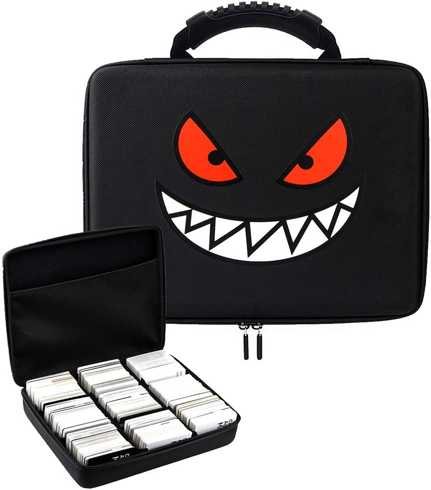 Extra Large Hard Card Case with 8 Moveable Dividers H231