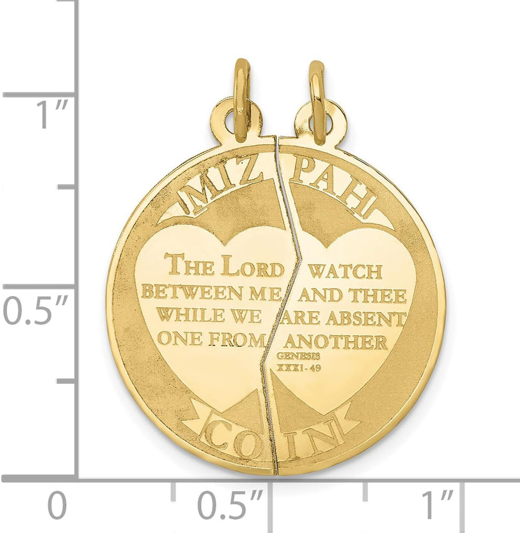 10K Yellow Gold Pendant Charm R1961