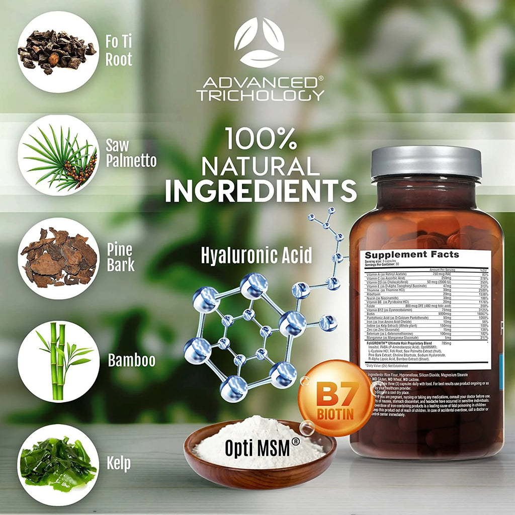 Hair Growth Vitamin with High Potency Biotin L8838