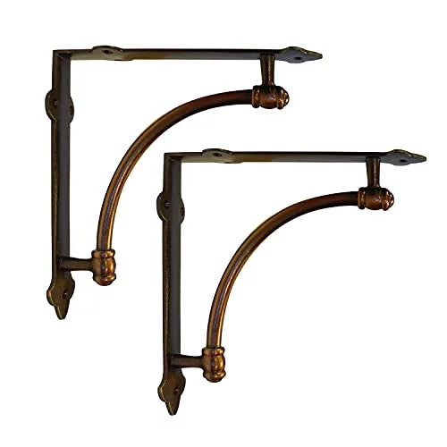 Cast Iron Shelf Brackets 2 Pack E512