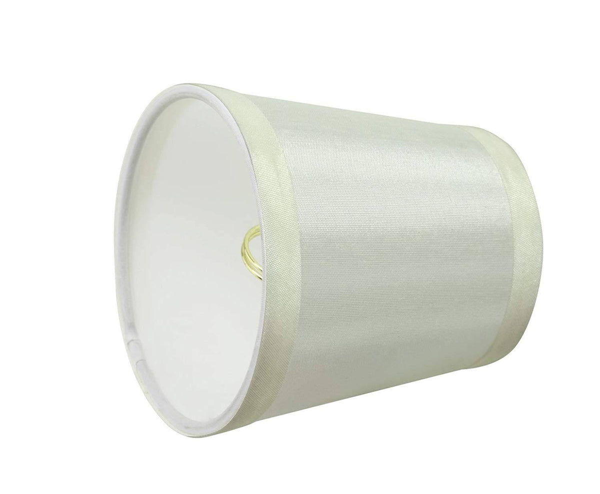 Off White Chandelier Lamp Shade Set 9 Pack F48616