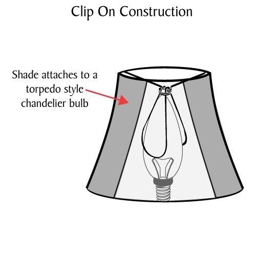 Off White Chandelier Lamp Shade Set 9 Pack F48616