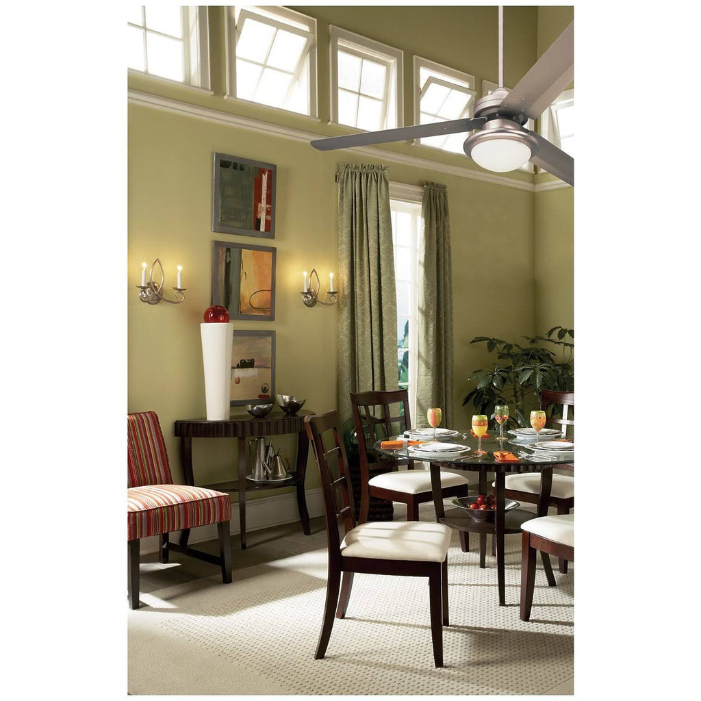 Energy Star 54x22 Ceiling Fan Brushed Pewter F460109