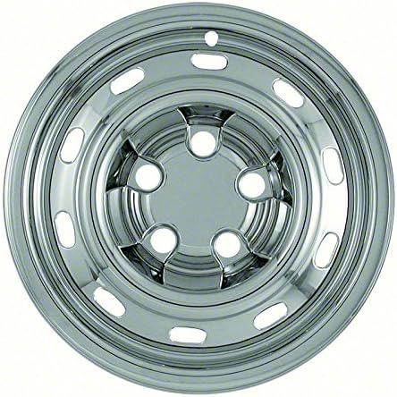 Set of 4 Chrome 17 Hub Cap Wheel Skins P3651