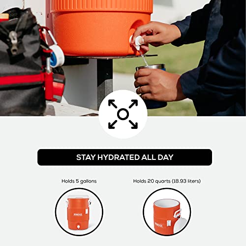 Insulated 5 & 10 Gallon Water Cooler with Spout X9872