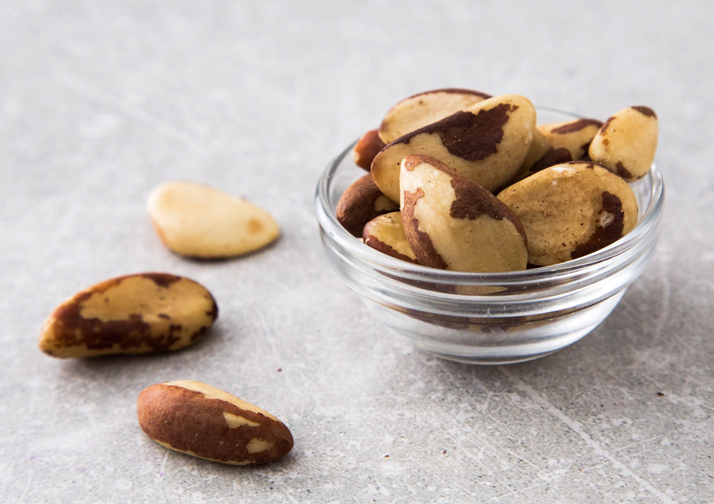 Organic Dry Roasted Brazil Nuts with Himalayan Salt, 4 Pounds I62037