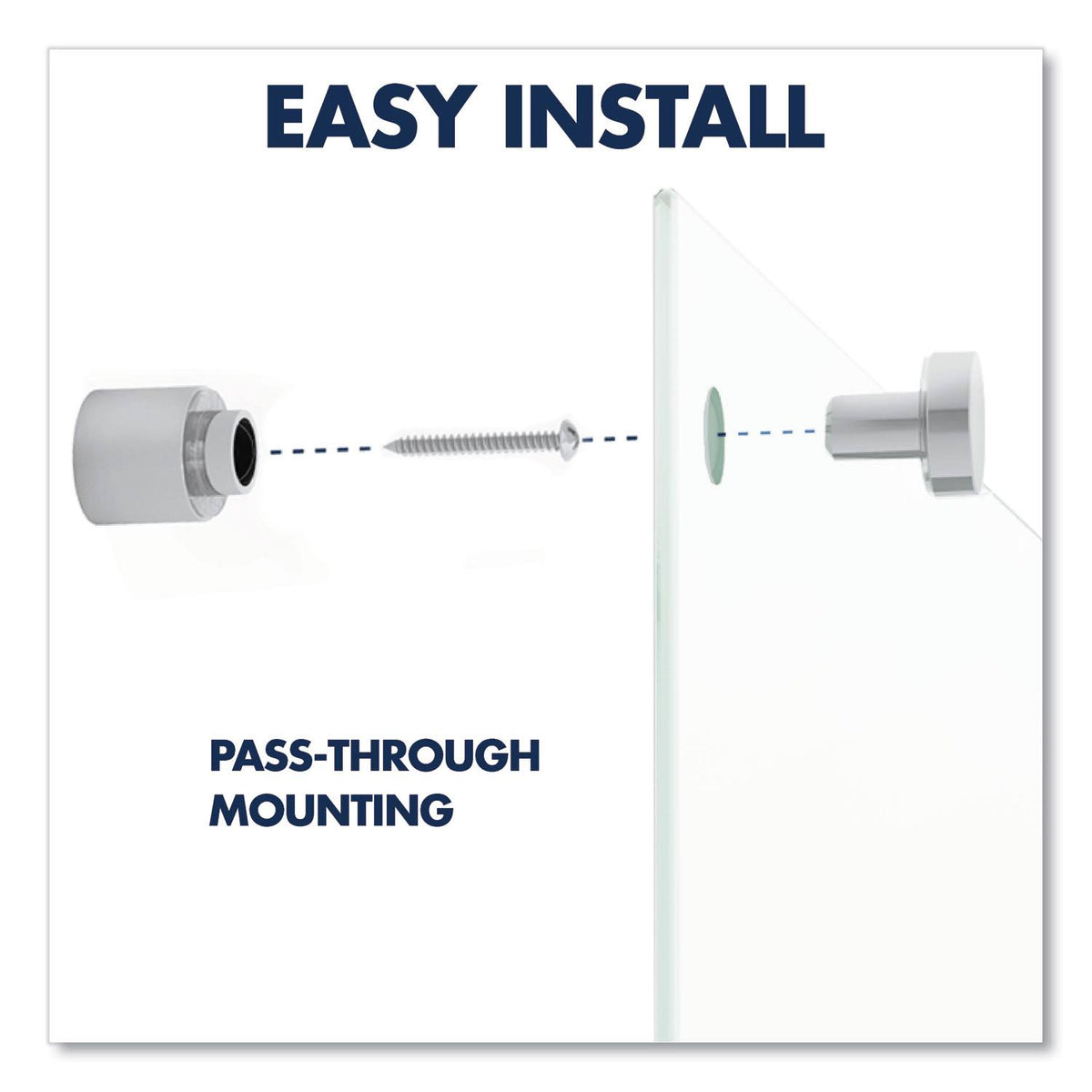 Glass Magnetic Dry-Erase Board M412