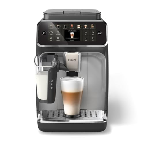Fully Automatic Espresso Machine, Black Chrome B166